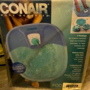 Never used Conair body benefits for pedicure